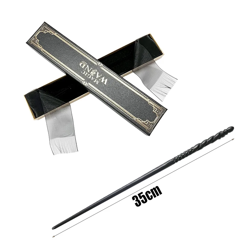 Movie props Metal Core Magic Wand Cosplay Premium Gift Box Packaging Model Collection Children\'s Toys Birthday Christmas Gift