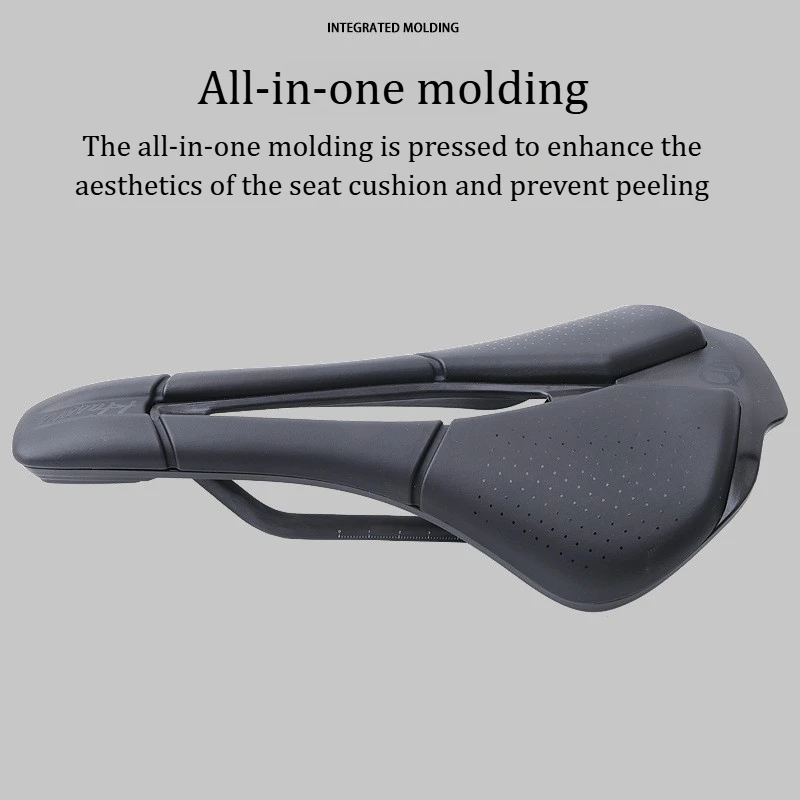 HASSNS MTB велосипедное седло Сверхлегкое седло с подушкой из углеродного волокна Лук для горного шоссейного велосипеда Седло для мужчин Комфортная велосипедная часть