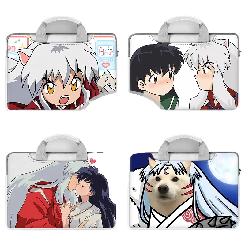 

Anime Inuyasha Sesshomaru Laptop Bag 12 13 14 Inch Gaming Notebook 15 16 Inch Suitable for Apple Huawei Xiaomi Waterproof Gift