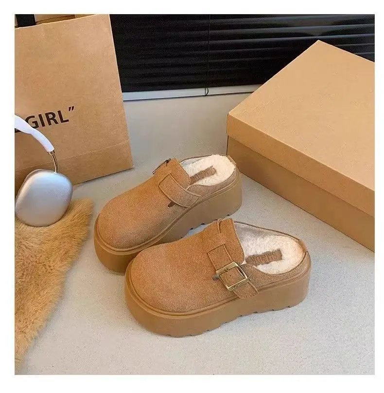 Women High Platform Slippers Wedges Bling Shoes Woman Outside Leather Casual Chunky Sneakers Summer Breathable Mesh Slippers