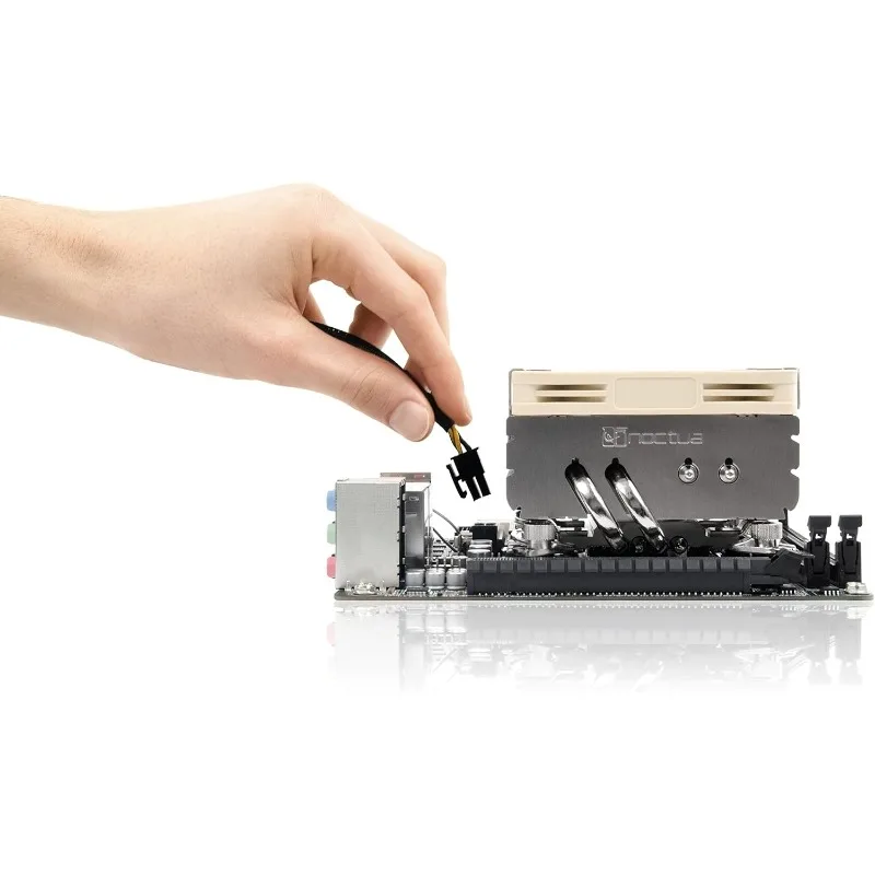 NH-L9x65, 프리미엄 로우 프로파일 CPU 쿨러 (65mm, 브라운)