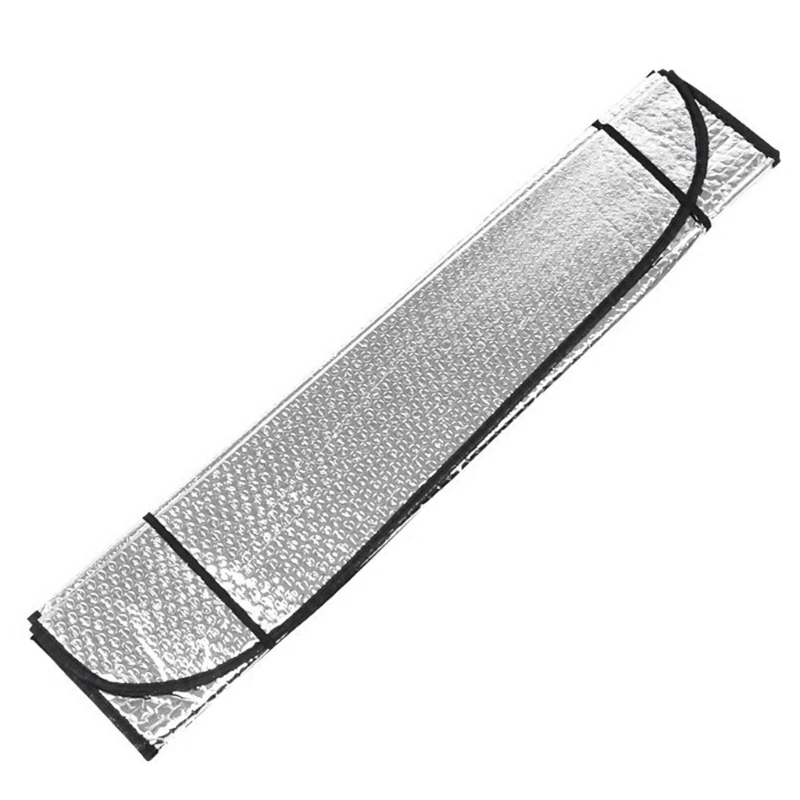 y1gd Strong Aluminum Foil Windshield Sun Protector Blocks Heat Universal Auto Sunshades for Most Vehicle Models