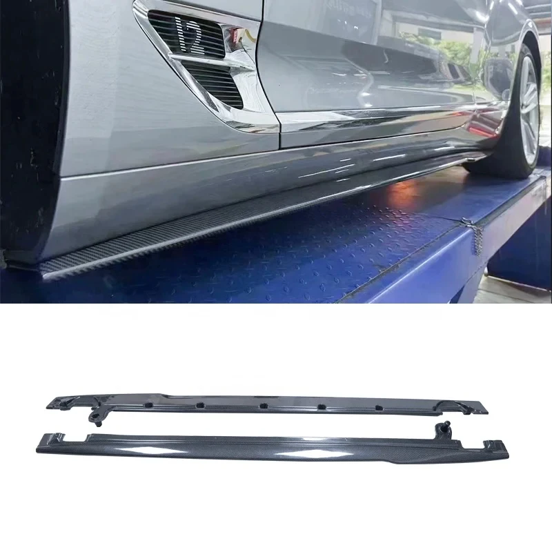 

Hot Selling100-year Limited Style Carbon Fiber Body Kit Side Skirts Panel Protector