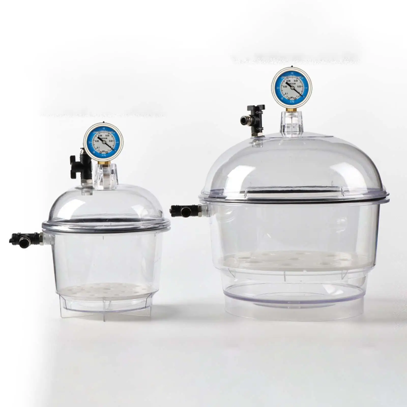 Laboratory Dryer Glassware High Temperature Resistance Vacuum Desiccator Jar