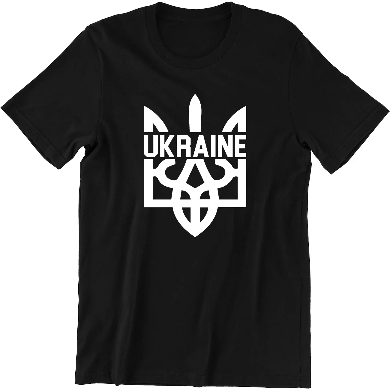 Ukrainian National Trident Ukraine Heritage National Day T Shirt. Short Sleeve 100% Cotton Casual T-shirts Loose Top Size S-3XL