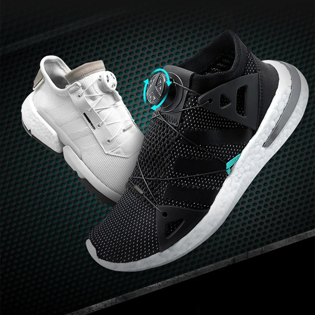 Rotating Automatic Shoelace Convenience Artifact Revolving Buckle Rotating Button Hiking Sneakers Repair Device