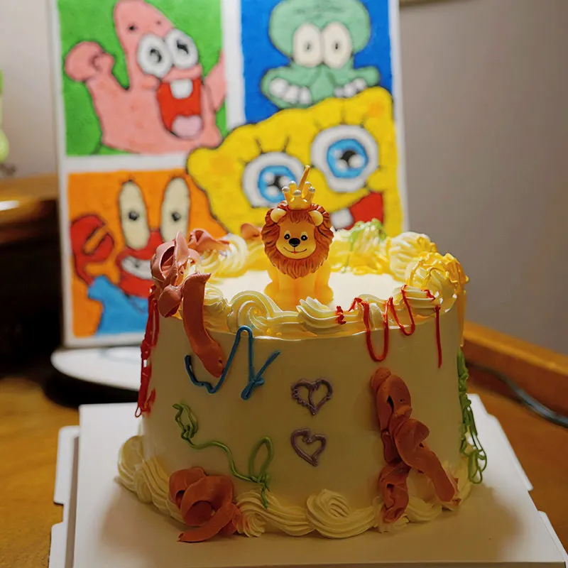 Party Twelve Constellations Lion King Candle Creative Gift view 3