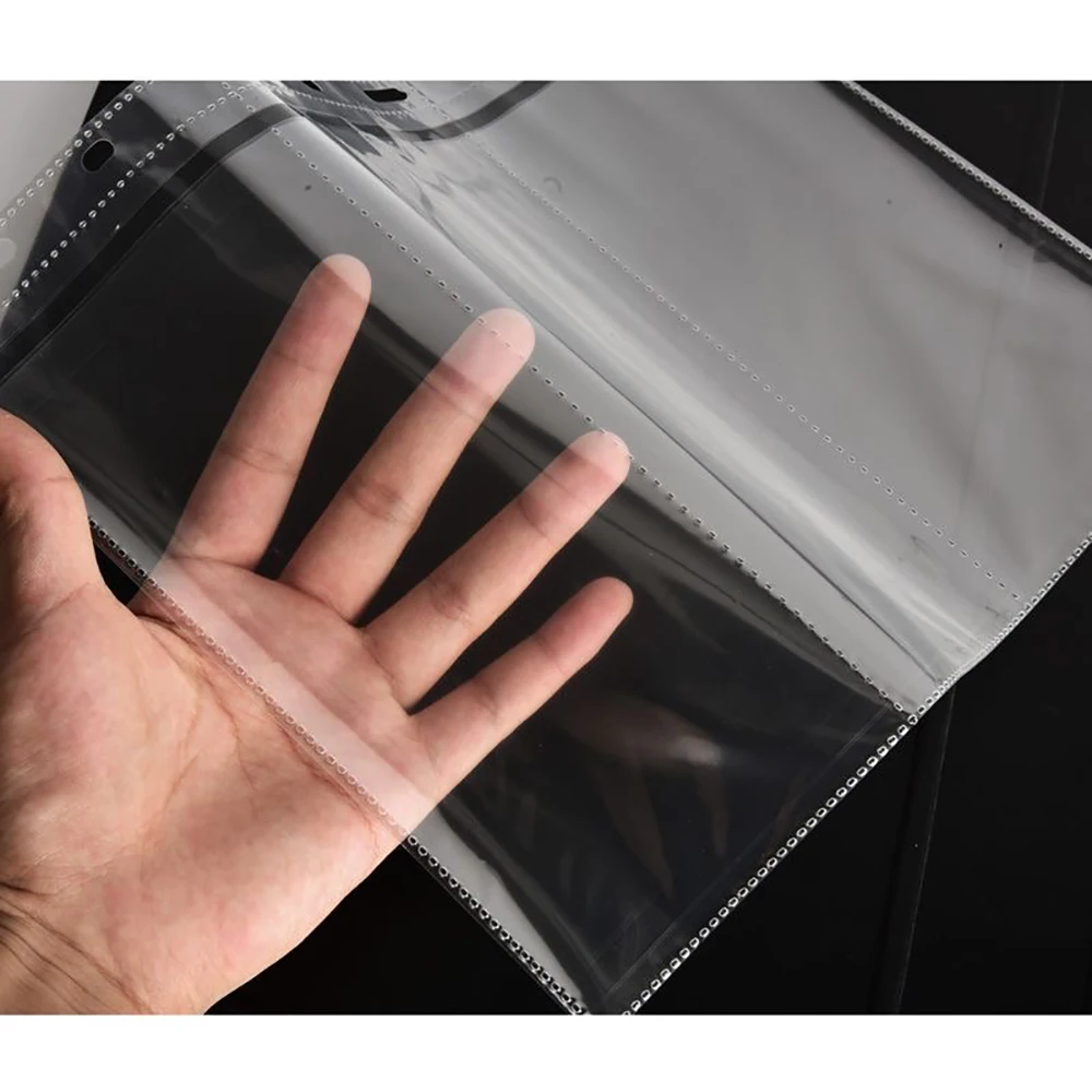 A4 Leather Coin Collection Album for Euro Quarters Bills Dollar Large Coin Paper Money Storage Banknote Collection Book Currency