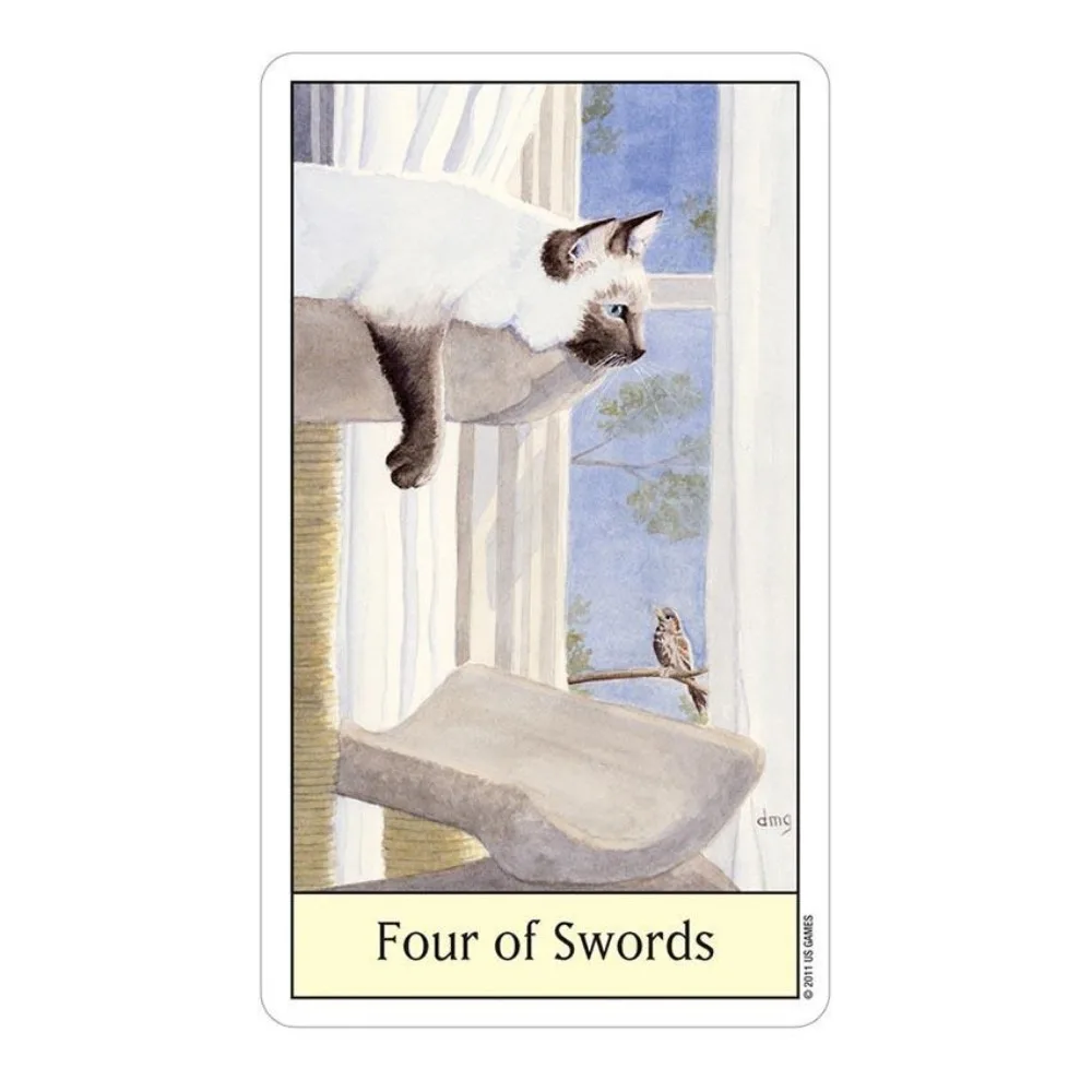 Cats Eye Tarot 12x7 cm Card Games