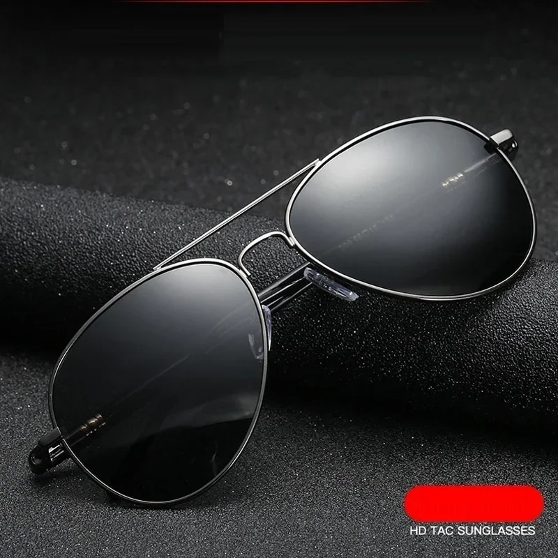 Youpin Nam Cao Cấp Kính Mát Phân Cực Lái Xe Kính Chống Nắng Dành Cho Nam Nữ Thương Hiệu Thiết Kế Nam Vintage Đen Phi Công