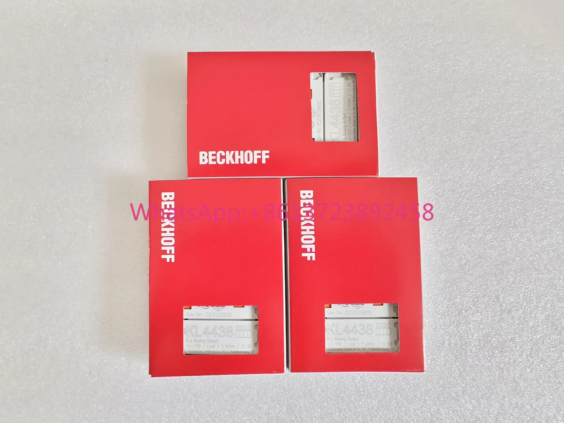 

BECKHOFF KL4438 German Beckhoff module, spot