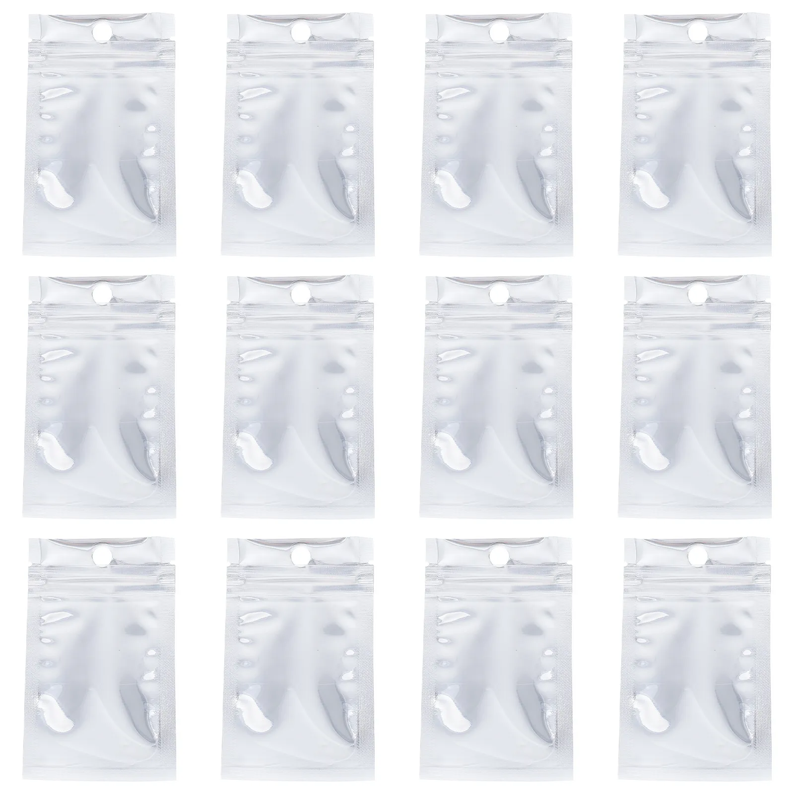 

200Pcs Pill Sealing Bags Transparent Medicine Aluminum Foil Resealable Waterproof Pouches Clear Storage Packaging