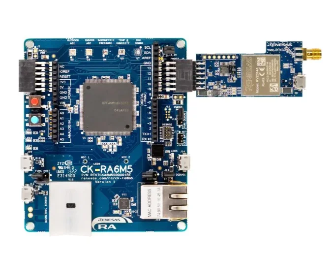 

RTK7CKA6M5S04001BE RA6M5 Cat - M1 Cloud Kit development board