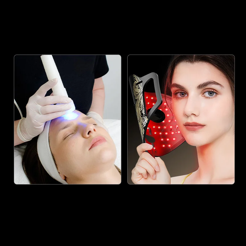 Red Led Light Therapy Infrared Flexible Soft Mask Silicone Led Therapy Anti Aging Advanced Photon Mask