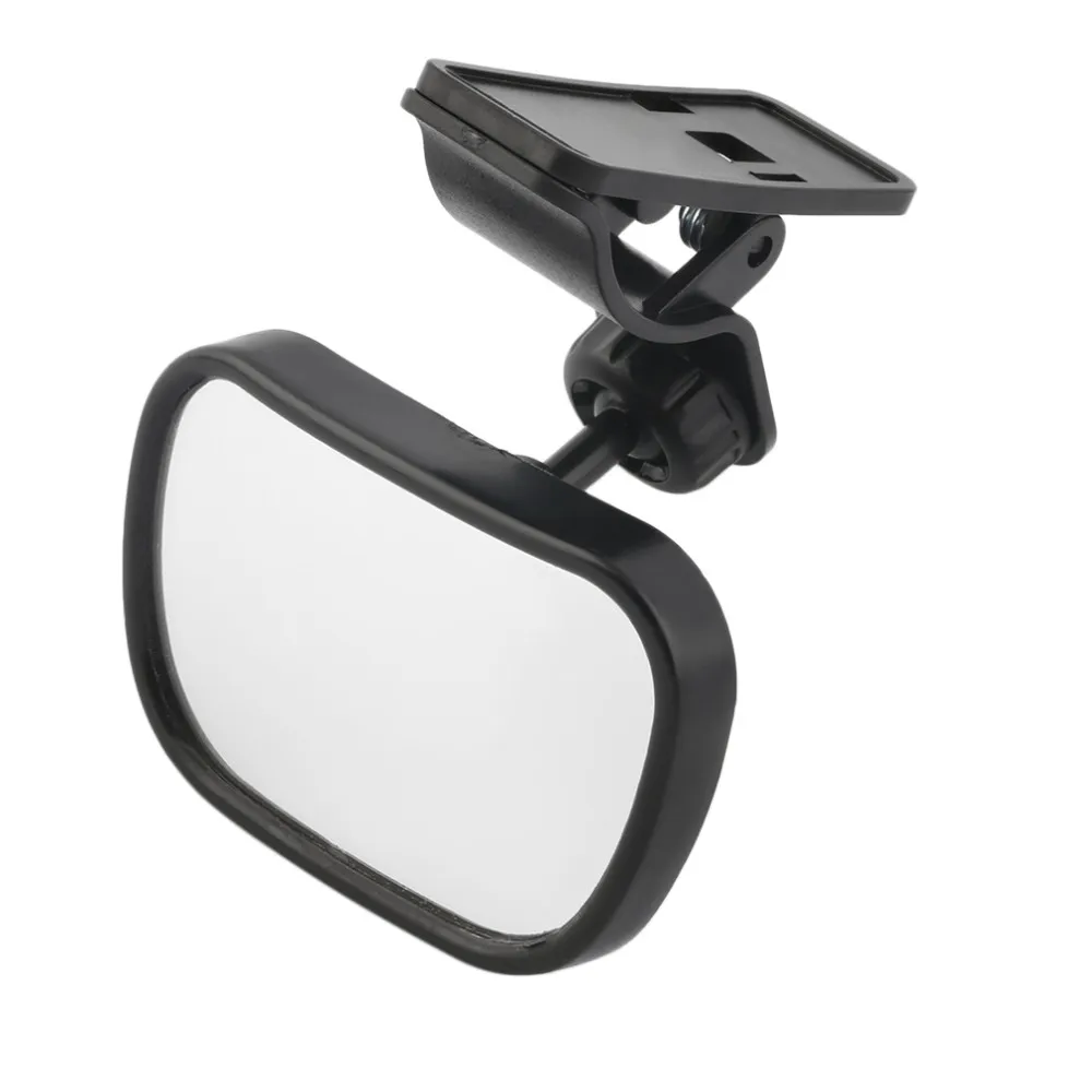 Car Mirror For 360 Degree Mini Safety Convex Mirrors Kids Monitor Adjustable Auto Child Infant Rearview Mirror Car Interior