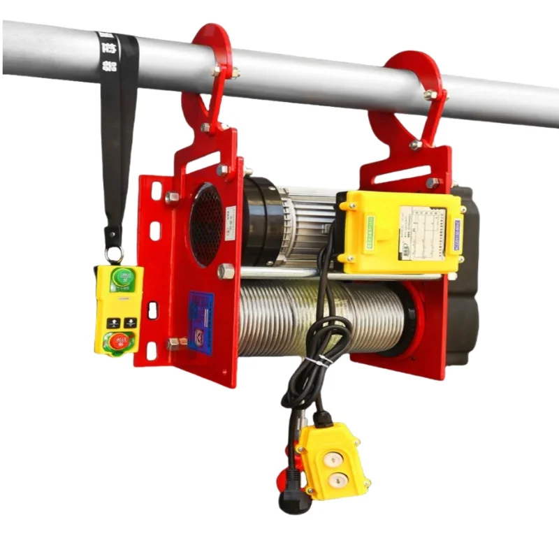 220V household dual-use 1.5T micro electric hoist suspension small crane German restaurant winch using new conditions