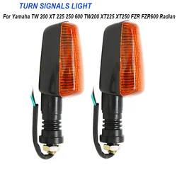 2PC For Yamaha TW 200 XT 225 250 600 TW200 XT225 XT250 FZR FZR600 Radian TURN SIGNALS LIGHT