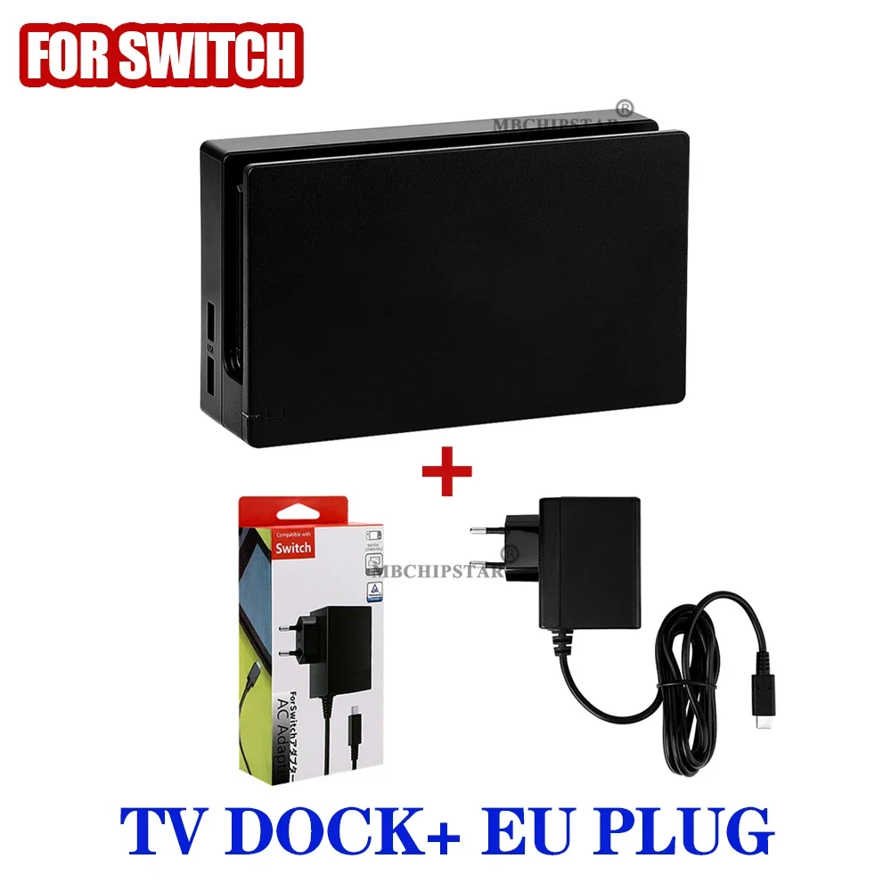 2in1 voor NS Switch oplaadstation HDMI-compatibel voor Switch TV Dock oplaadstation voor Switch AC-adapter voeding