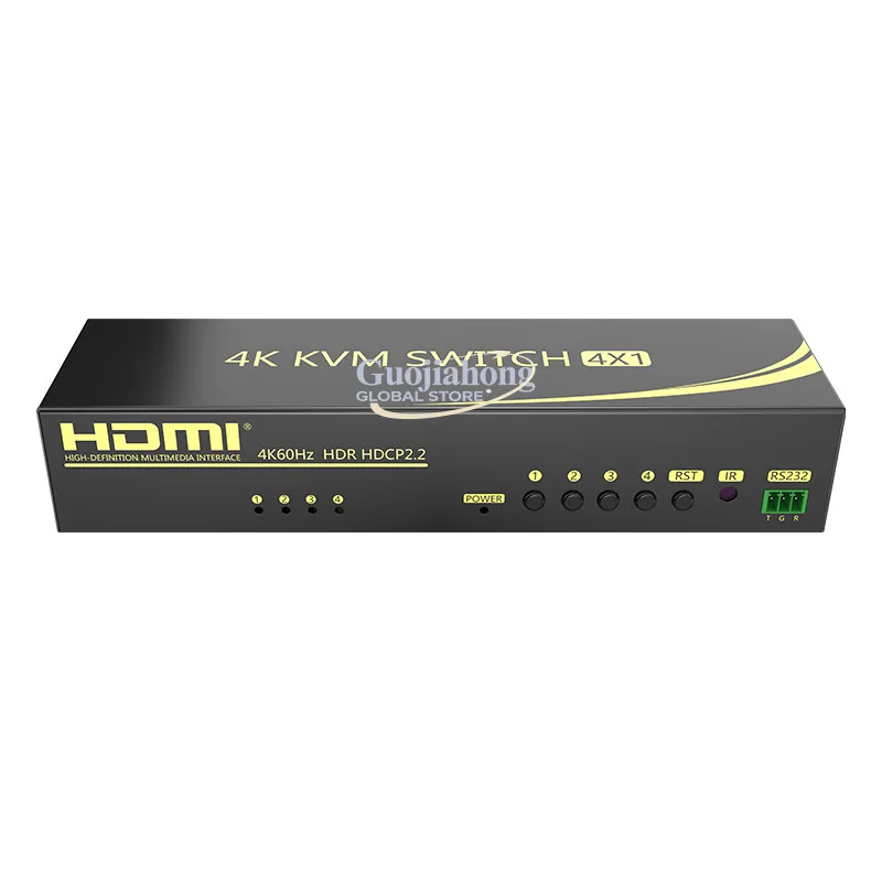 

eKL-41HK 2.0 KVM switcher 4K2.0hd&mi h&igh definition 4 in 1 out USBkVM switcher with audio