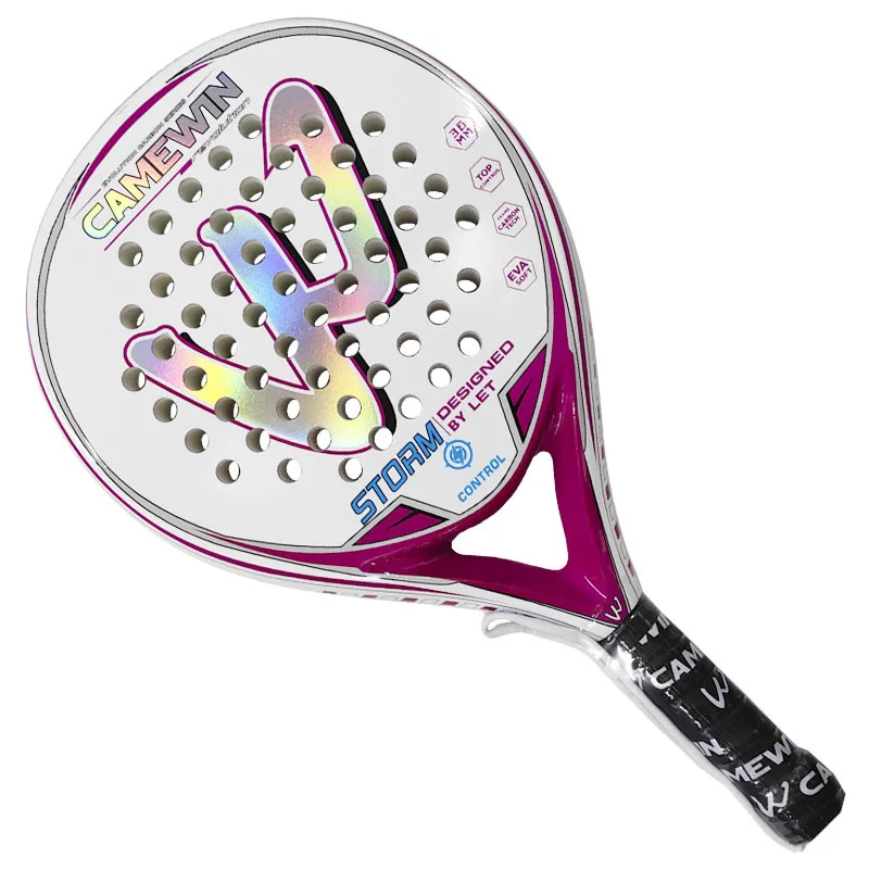 Padel racket Paddle racket Ladies only 50% carbon fiber 50% glass fiber Beach tennis racket Carbon fiber tennis racket The new