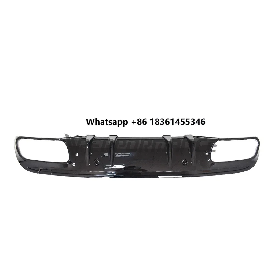 

2019 C Class W205 C43 Diffuser and Muffler Tips W205 C200 C260 C300 Sedan Rear Diffuser and Exhaust Pipes