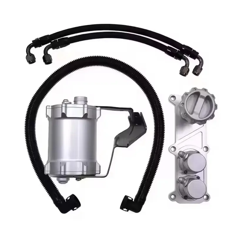 Hot Sale SYPES Aluminum Oil Catch Can Kit Fuel Surge Can Oil Catch Can for B9 S4 S5 SQ5 3.0 TFSL V6T EA839 Engine