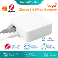 Tuya Zigbee 3.0 Gateway Hub Wireless Wired Smart Home Bridge Smart Life App Remote Control Work with Alexa Google Assistant