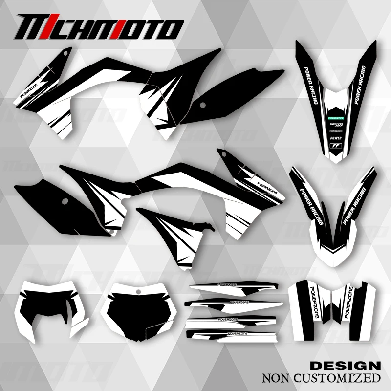 

MCHMFG для KTM SXF 2011 2012 EXC 2012 2013, новый стиль, графические наклейки, наборы наклеек
