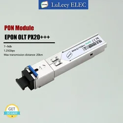 9db epon gbico módulo de fibra óptica sc epon olt sfp 7db px20 + + + 20km 1.25g olt equipamentos compatível bdcom fibra casa zte intelbras HIOSO