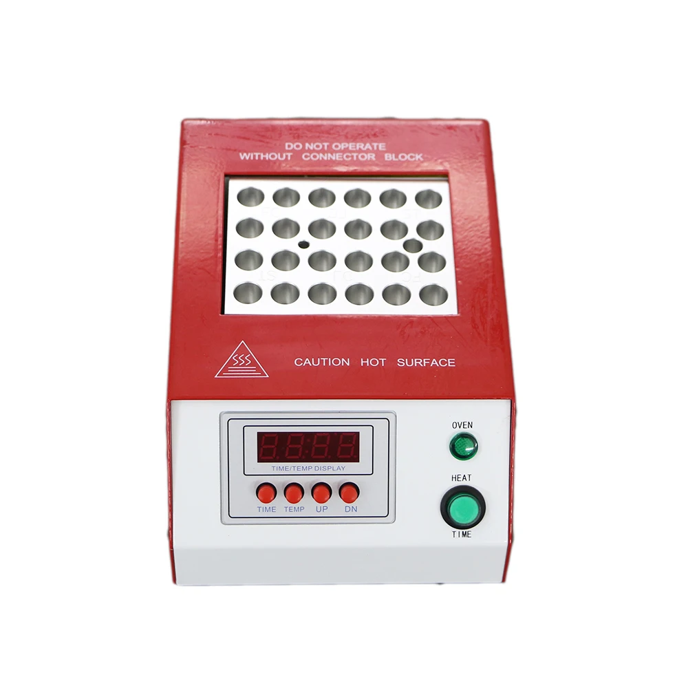 

24-портовая печь для отверждения оптоволокна для крепления разъемов во время процесса производства FTTH