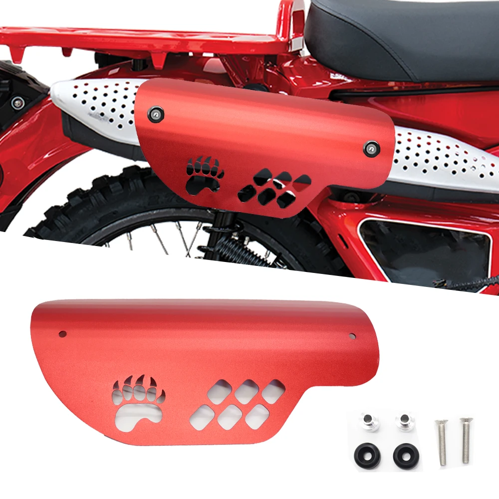 

For HONDA CT125 CT125 ct125 CT125 Motorcycle exhaust protection cover and exhaust cover CNC