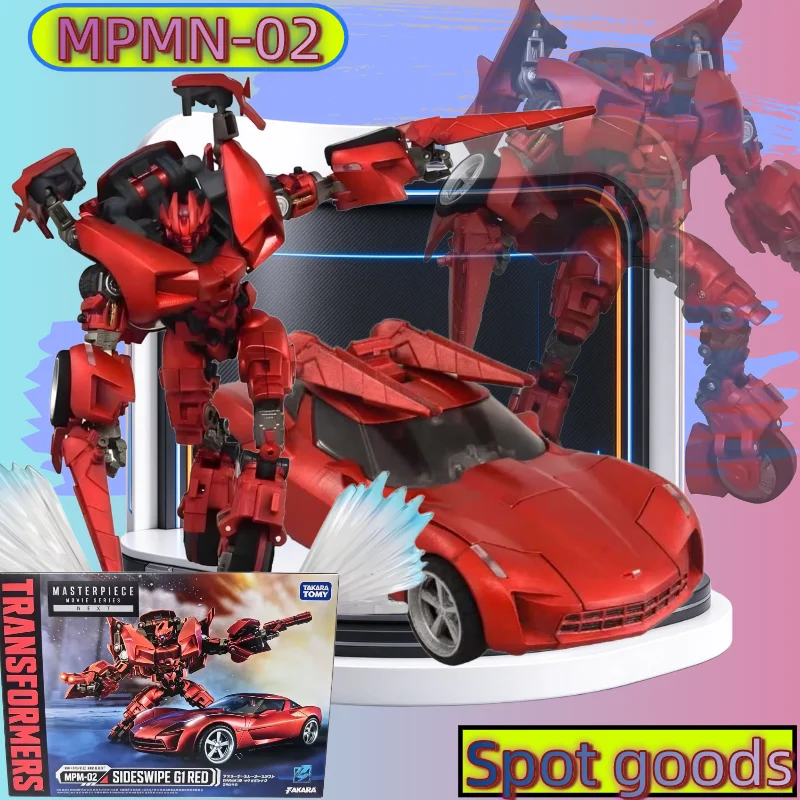 【Spot goods】Hasbro Studio Series MPMN-02 Sideswipe Action Figure Exquisite Robot Model Collectible Toy Hobby Ornament Gift