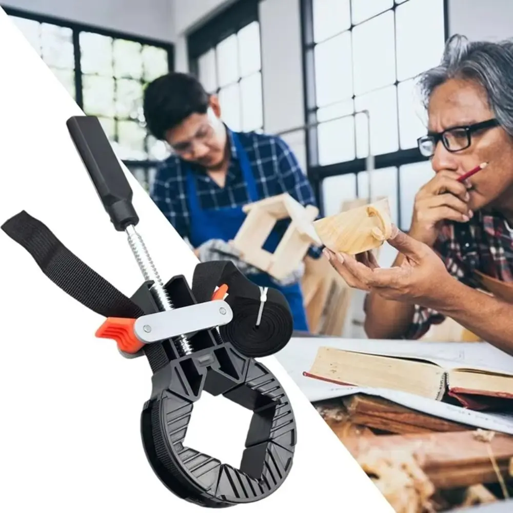 

Удобный регулируемый зажим с 4 губками, многофункциональный угловой зажим с изменяемым углом, быстросъемный многогранный зажим для рам