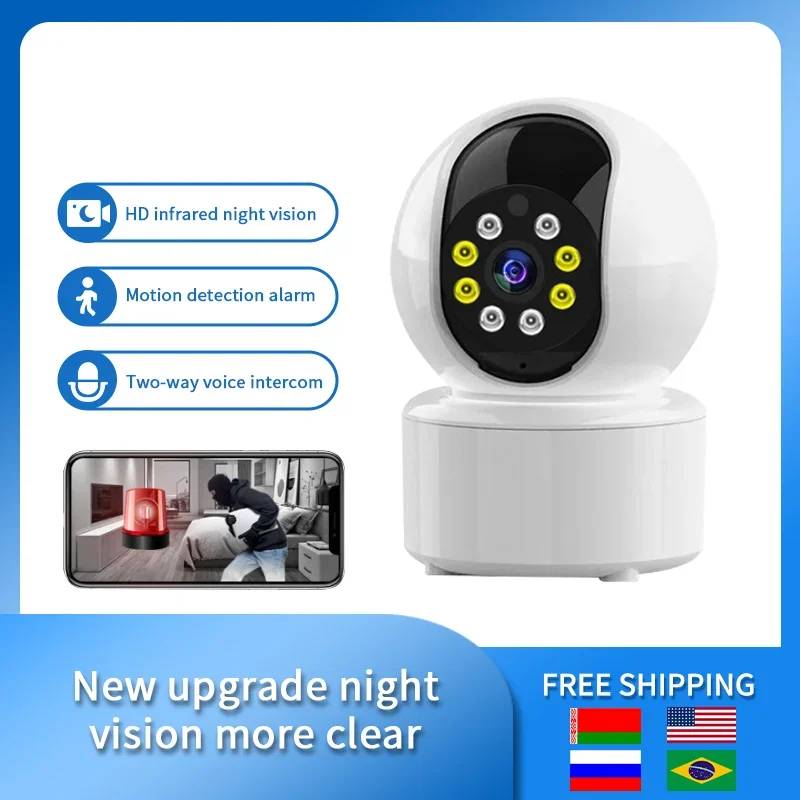 Wireless Outdoor Surveillance Cameras With Wifi Electronic Baby Monitor 1080p Hd Mini Camera Sensor Night Vision Camcorder