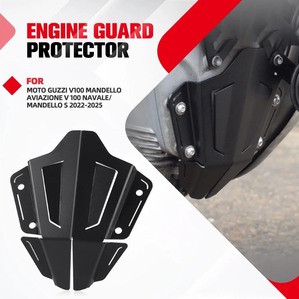 

Engine Cover Guard FOR Moto Guzzi V100 Mandello Aviazione V 100 Navale/Mandello S 2022-2025 Cylinder Head Engine Guard Protector