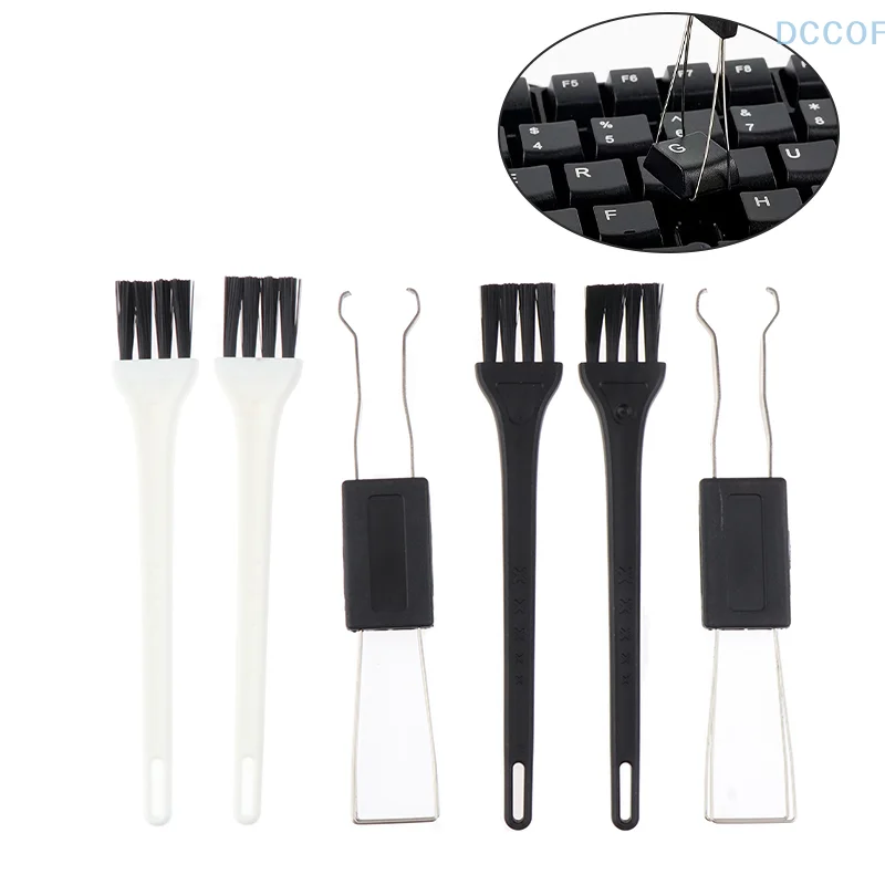 3Pcs/Set Keyboard Puller Switch Puller Kit For Mechanical Keycap Replacement Removal Tool Keyboard Cleaning Brush