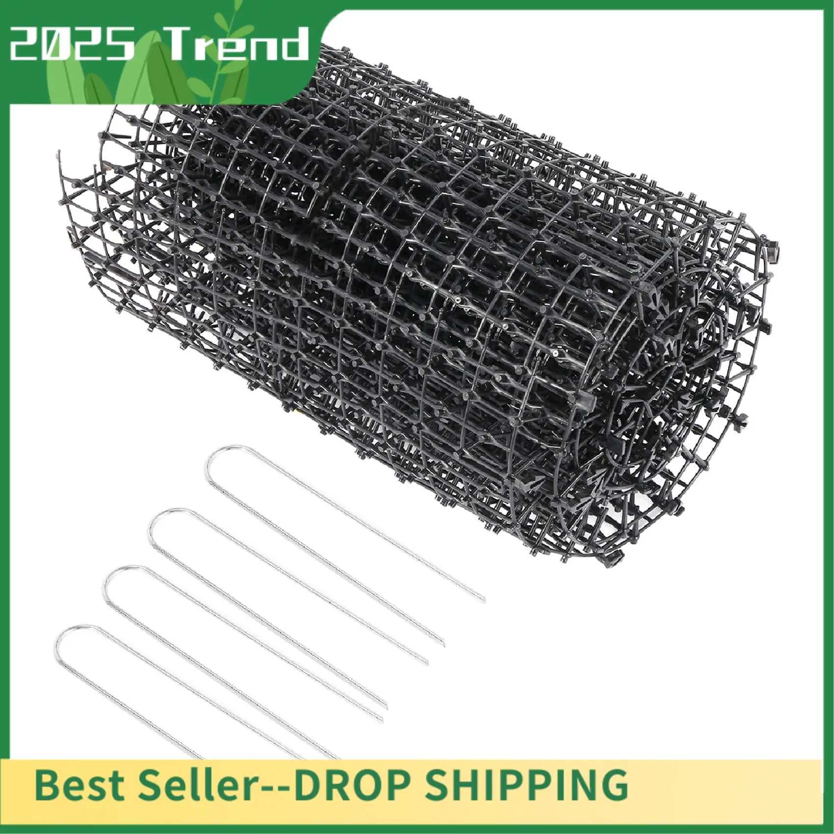 

AA14 New Garden Cat Scat Mat - Cats And Dogs Repellent Mat Plastic Spike-Keeping Cats And Dogs From Digging