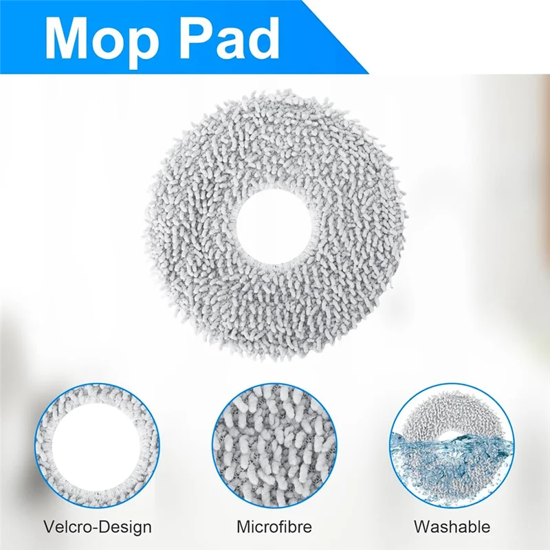 FZFZ ل Roborock Saros 10R جهاز آلي لتنظيف الأتربة استبدال الملحقات عدة فرشاة جانبية رئيسية مرشحات HEPA ممسحة القماش أكياس الغبار
