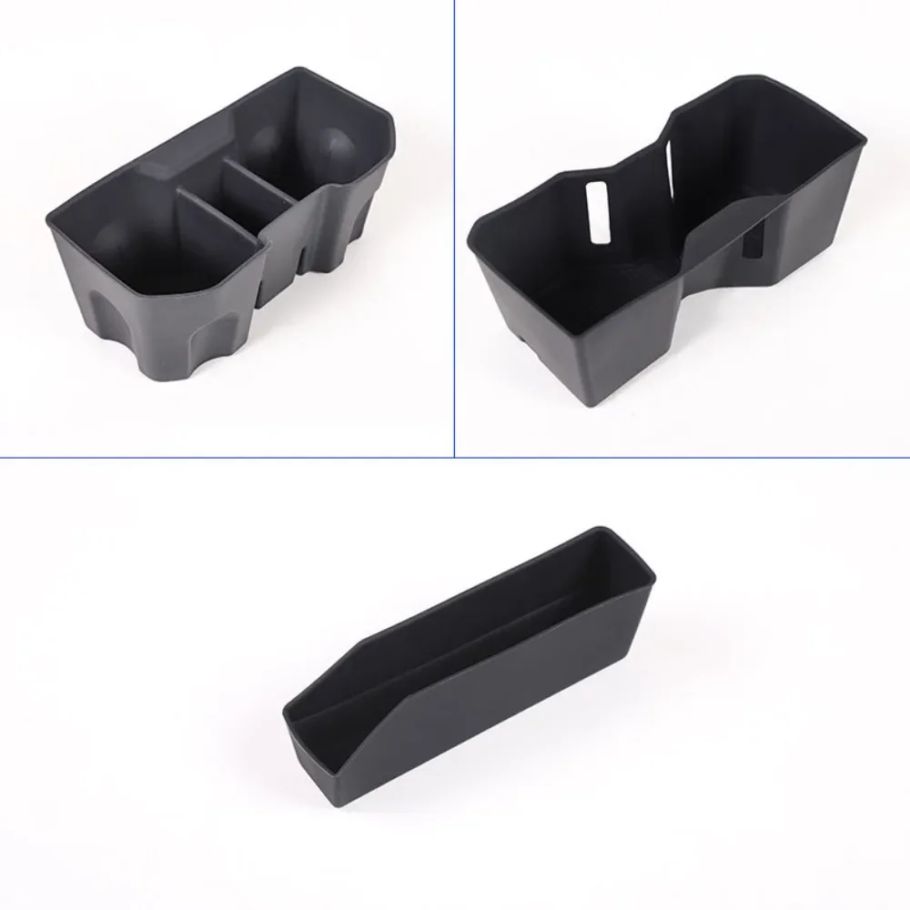 Silicone Car Center Control Gear Armrest Box For Toyota Tacoma 2024 Storage Box Mobile Phone Tray Car Accessories