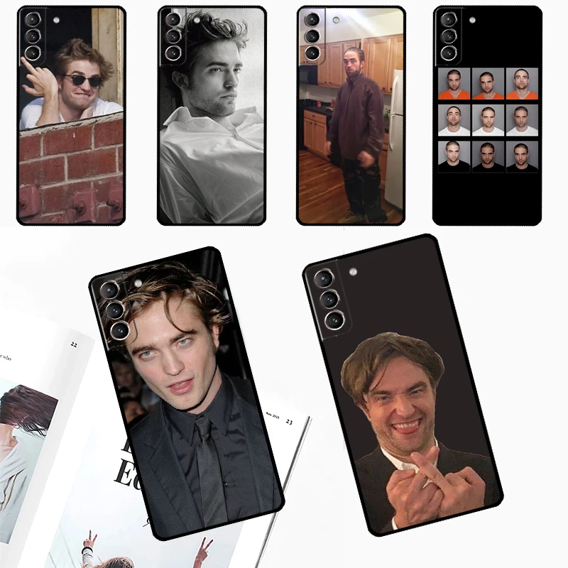 Robert Pattinson Standing Cover For Samsung Galaxy S23 Ultra S8 S9 S10 S22 Plus S20 S21 FE Note 10 20 S24 Ultra Case