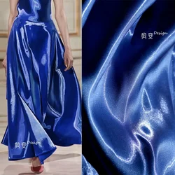 Thickened Liquid Water Light Fabric Polyester Material Dress Clothing Designer Fabric Wholesale Cloth Per Meter for Sewing Diy