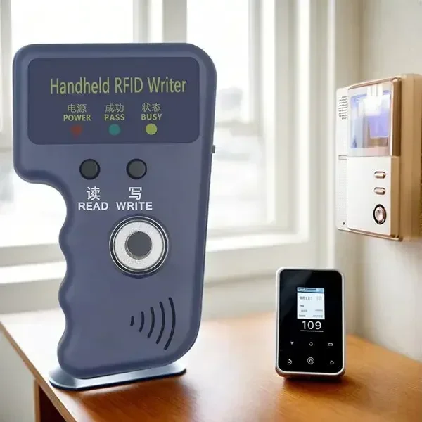 Duplicatore RFID Copiatore TM RW1990 Lettore TM1990 ibutton DS-1990A I-Button Portatile 125KHz T5577 EM4305 EM4100 per Chiavi, Tag e Schede