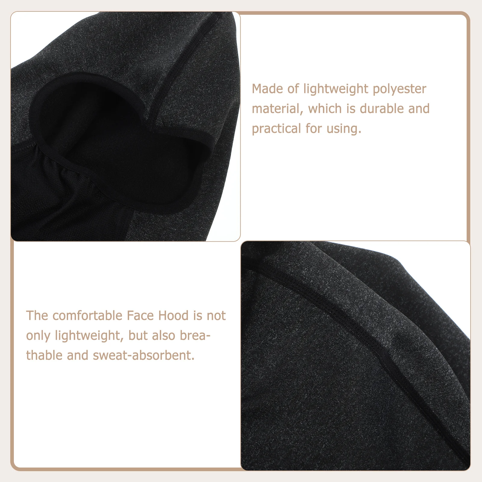 Comfortable Balaclava Face Hood Ski Cycling Neck Gaiter Men Women Elastic Windproof Winter Summer Sunscreen Sports Outdoors