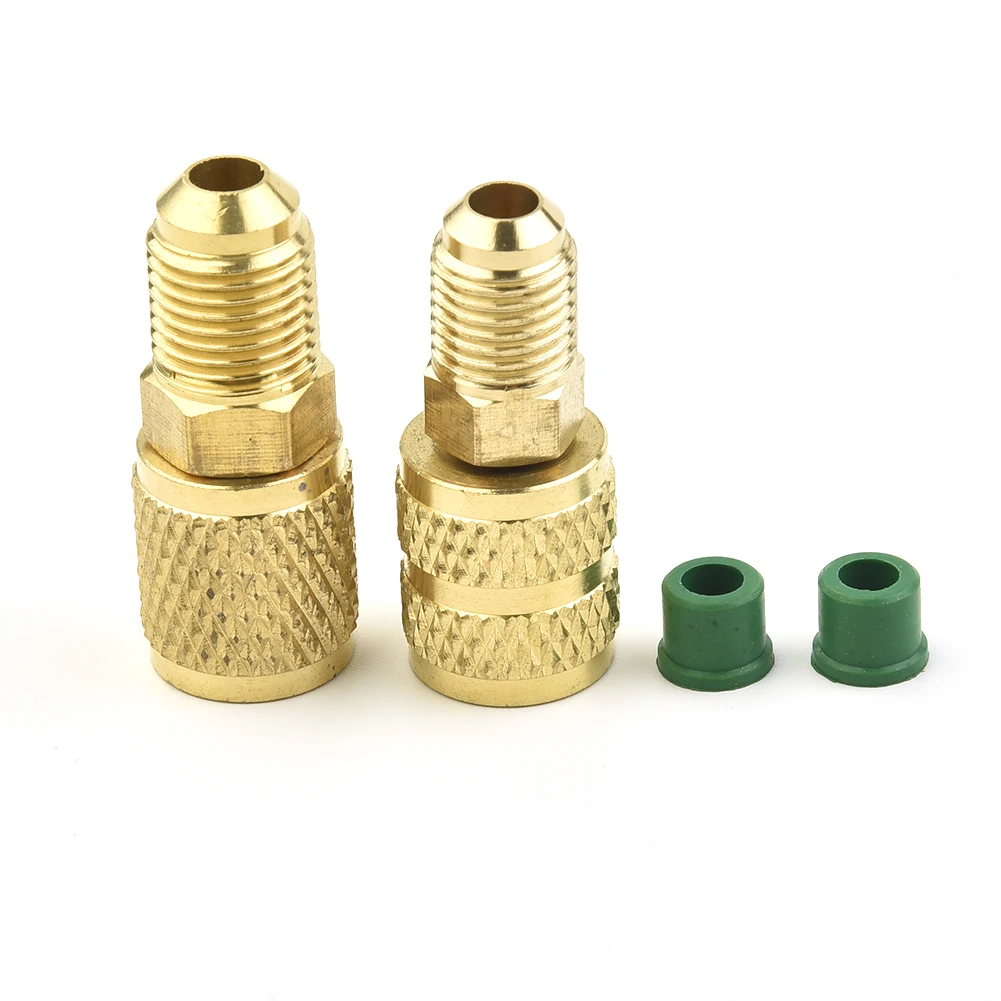 Imagem -04 - Adaptador Fêmea e Macho para R410a 16 Sae f Conector Rápido 16 m a Fêmea Adequado para R410 R32 R22 Pcs