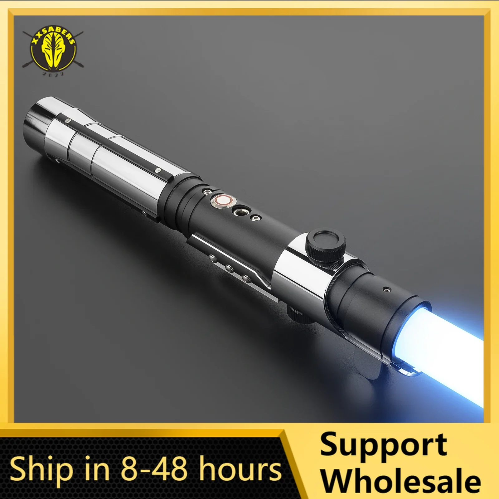 Lightsaber Neopixel Jedi Laser Sword Metal Hilt Heavy Dueling Sensitive Smooth Infinite Changing Hitting Sound LTG Light Saber