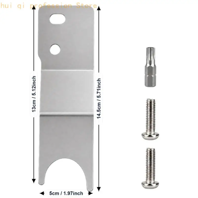 Pickup-Heckklappenschloss mit Schraubensatz und mitgeliefertem Schraubendreher-Bit H8WE – Detail 6