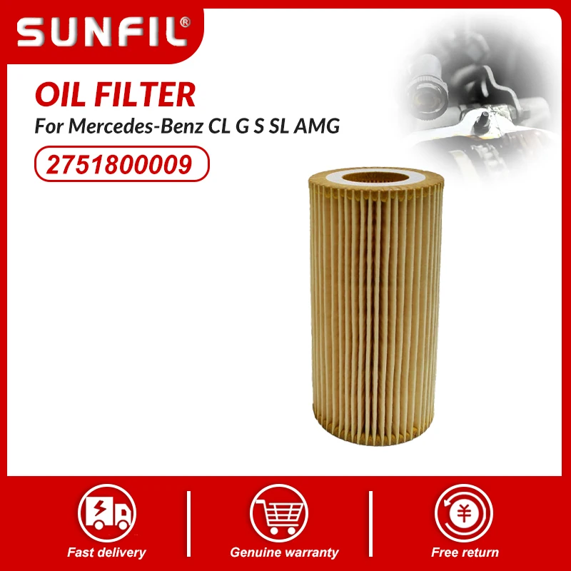 

2751800009 2751840025 HU721/3X Oil Filter for Mercedes-Benz CL G S SL AMG