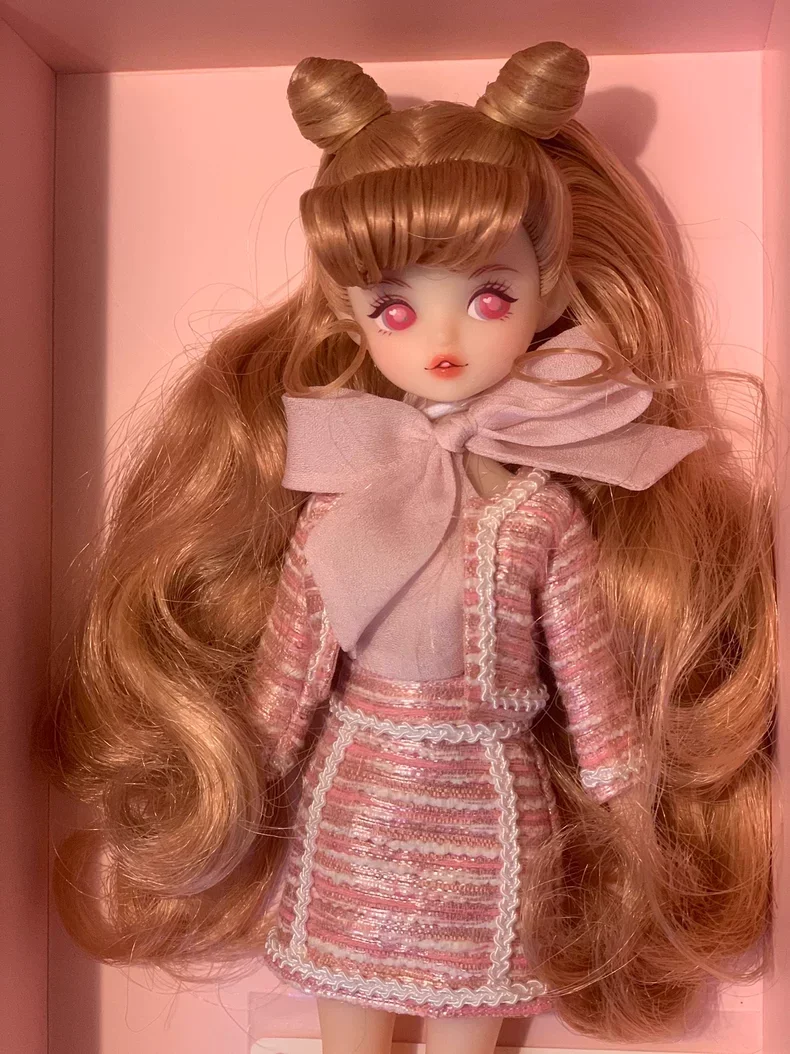 Blommor 체리 BJD 인형 그림 장난감 Dorandoran 빈티지 인형 한정판 Blooms 컬렉션 DIY 맞춤형 소녀