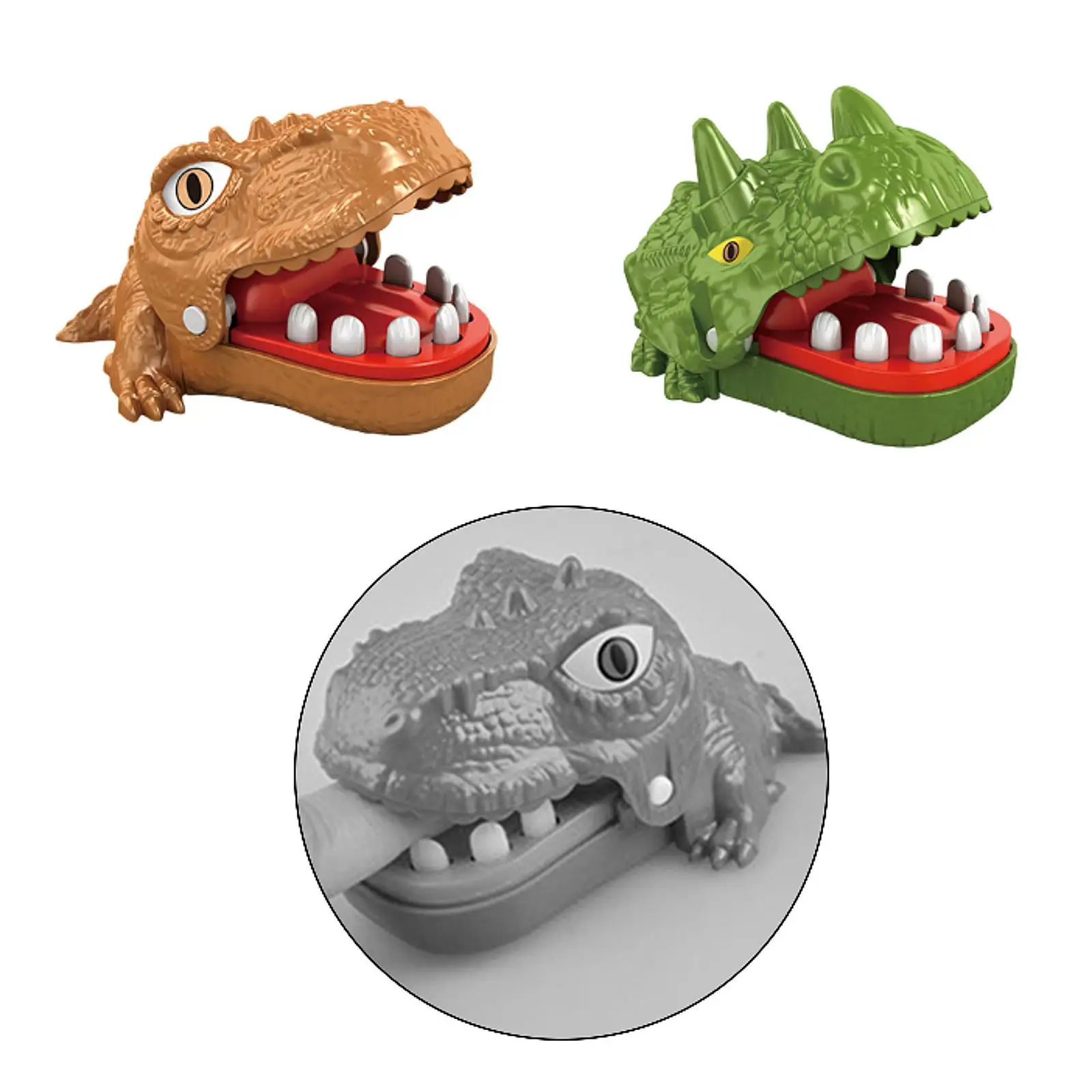 

Dinosaur Bite Finger Toy Family Entertainment Game Fun for Family Kids Adult
