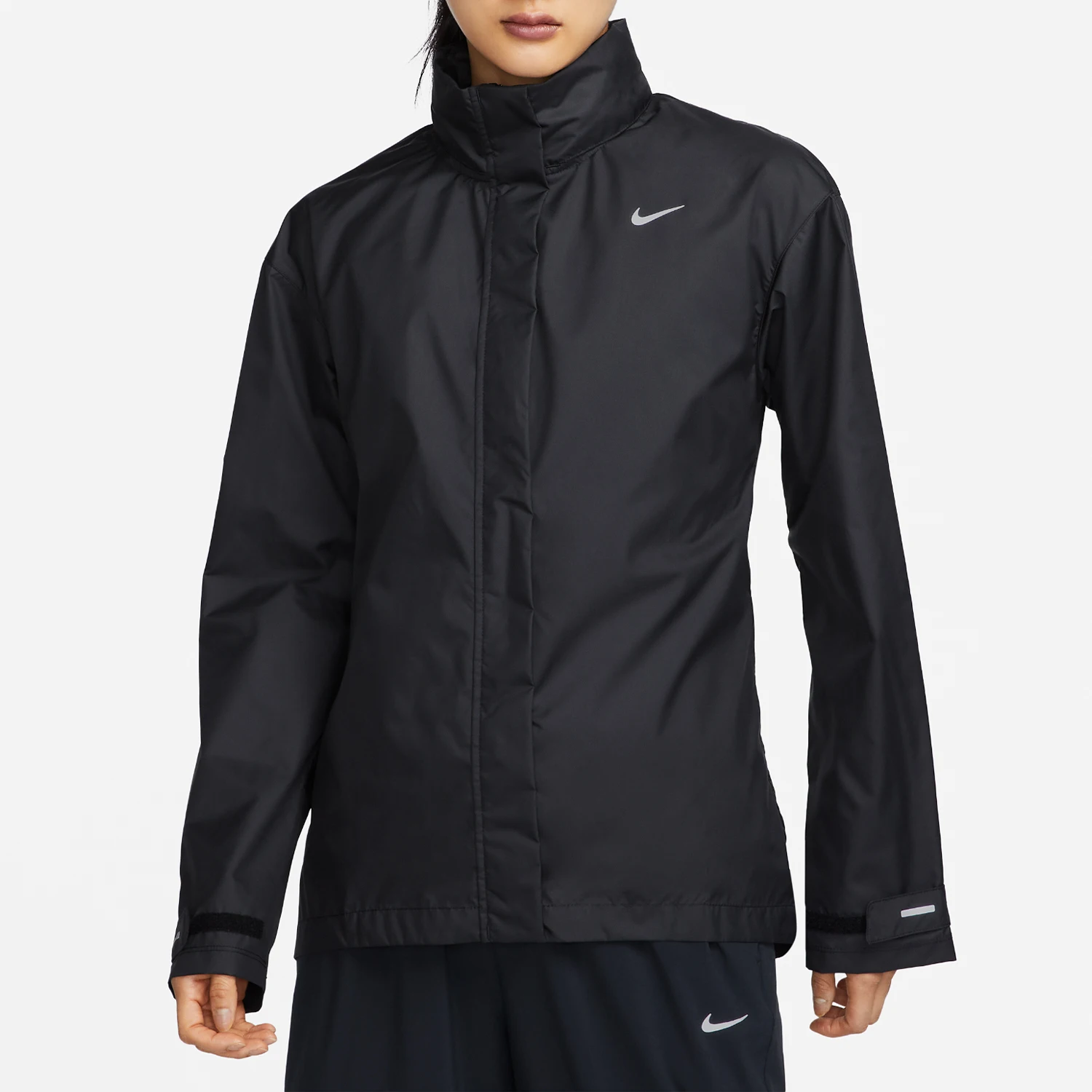 

Официальная оригинальная женская светоотражающая куртка для бега Nike 2023, FB7452-010